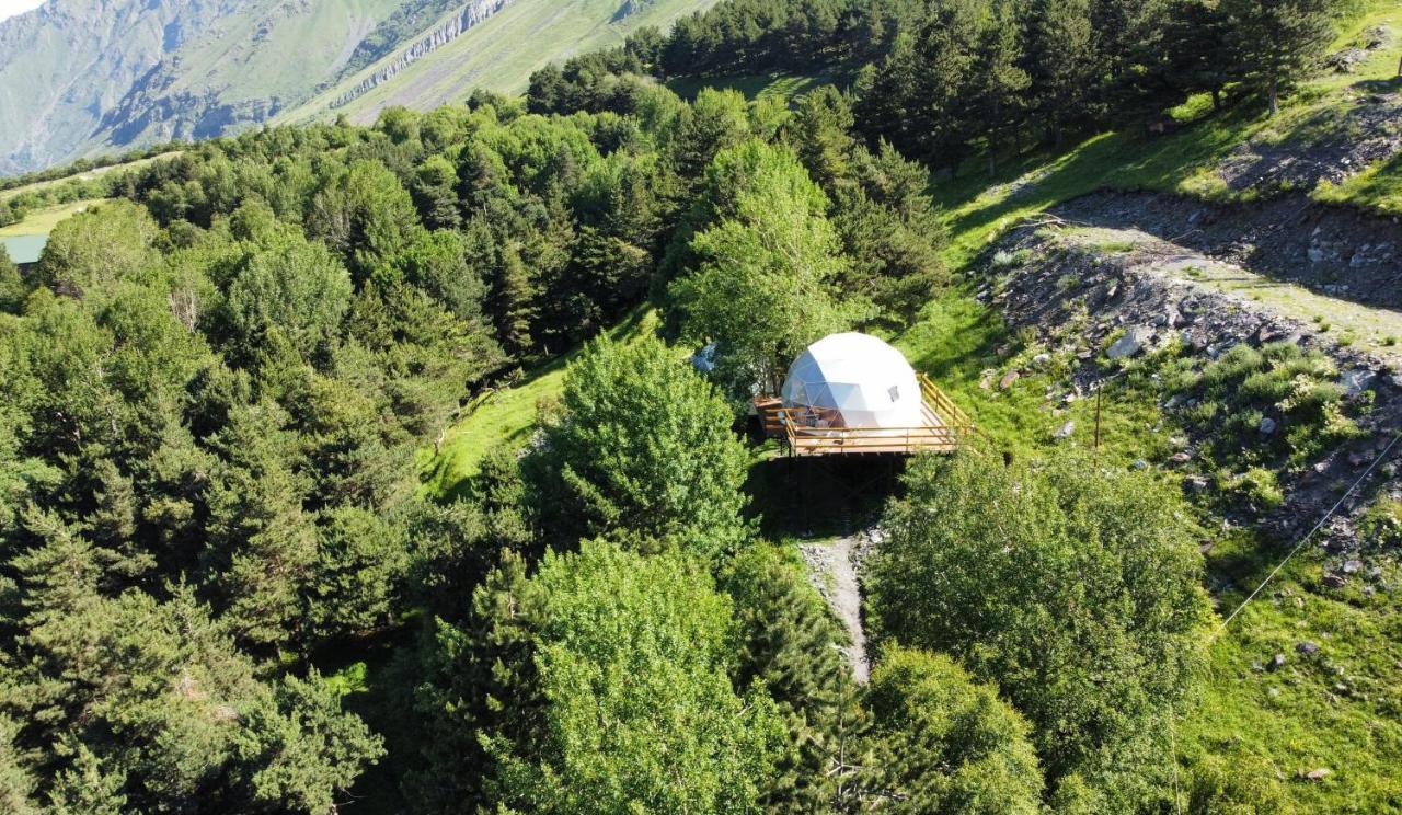 Hotel Elia Glamping Kazbegi Exterior foto