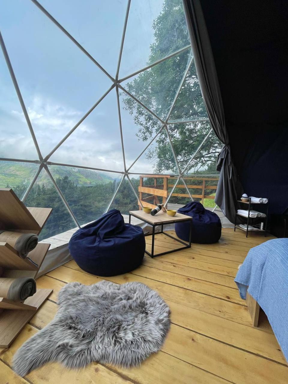 Hotel Elia Glamping Kazbegi Exterior foto