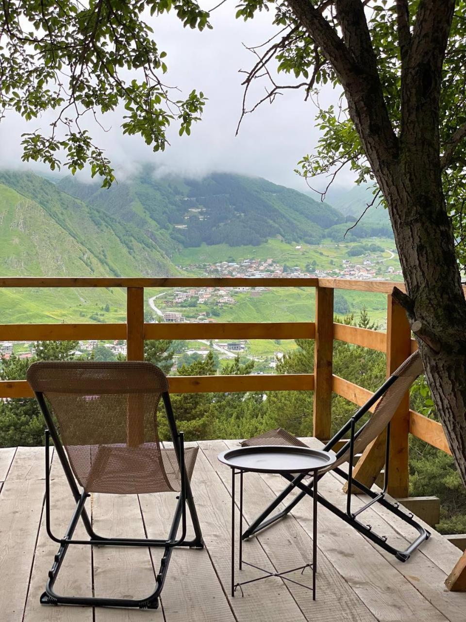 Hotel Elia Glamping Kazbegi Exterior foto