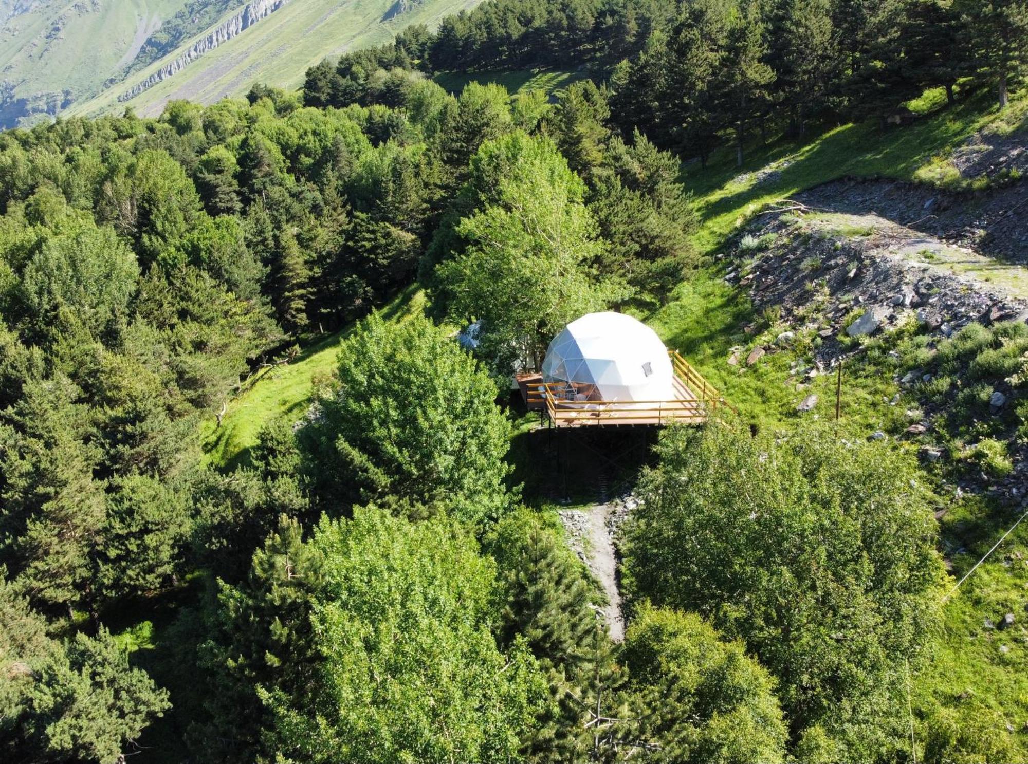 Hotel Elia Glamping Kazbegi Exterior foto