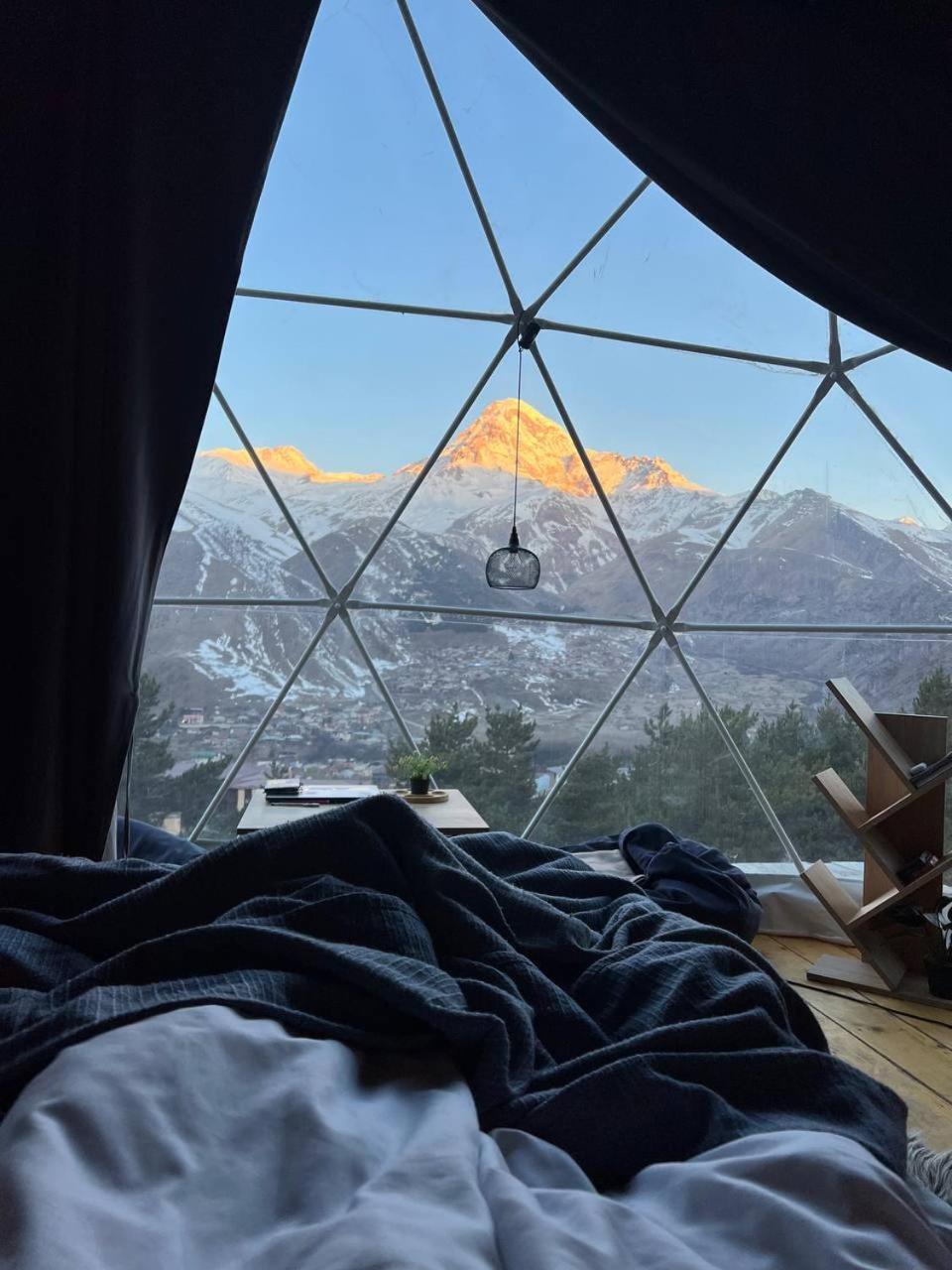 Hotel Elia Glamping Kazbegi Exterior foto