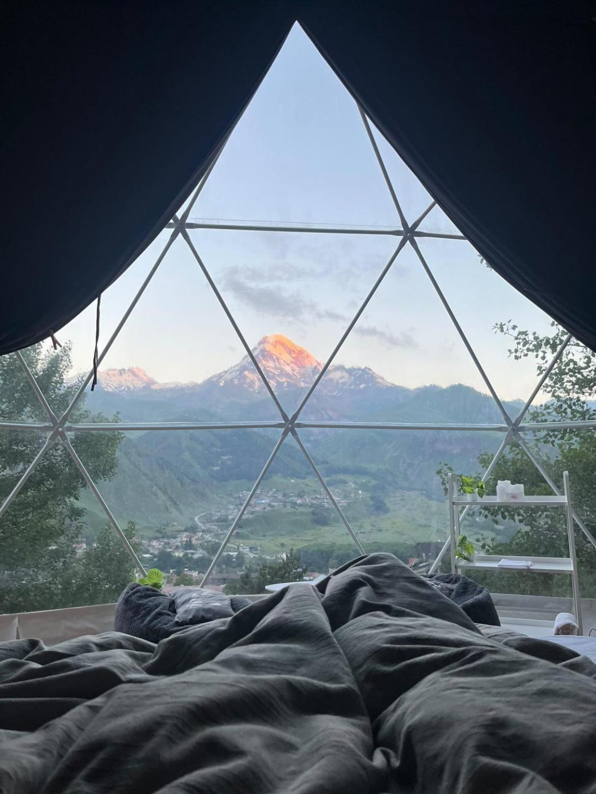 Hotel Elia Glamping Kazbegi Exterior foto